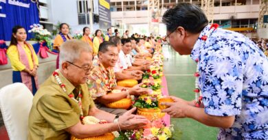 พิธีมุทิตาคารวะ “ร่วมสืบสานประเพณีไทย โพธิสารฯ กราบขอพรผู้ใหญ่ เนื่องในวันสงกรานต์” พิธีมุทิตาคารวะ “ร่วมสืบสานประเพณีไทย โพธิสารฯ กราบขอพรผู้ใหญ่ เนื่องในวันสงกรานต์”