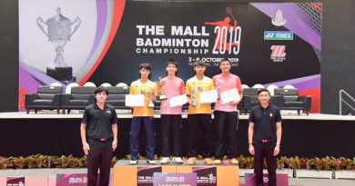 การแข่งขันแบดมินตันรายการ THE MALL THAILAND BADMINTON OPEN 2019 การแข่งขันแบดมินตันรายการ THE MALL THAILAND BADMINTON OPEN 2019