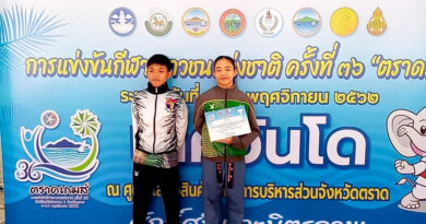 การแข่งขันเทควันโด กีฬาเยาวชนแห่งชาติครั้งที่ 36 รอบคัดเลือกตัวแทนภาค 1 “ตราดเกมส์ “ การแข่งขันเทควันโด กีฬาเยาวชนแห่งชาติครั้งที่ 36 รอบคัดเลือกตัวแทนภาค 1 “ตราดเกมส์ “
