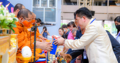 พิธีถวายเทียนพรรษา เนื่องในวันเข้าพรรษา ปีการศึกษา 2563 พิธีถวายเทียนพรรษา เนื่องในวันเข้าพรรษา ปีการศึกษา 2563
