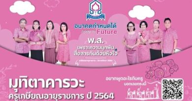 “พ.ส. เพราะความผูกพัน สื่อสารด้วยหัวใจ” มุทิตาคารวะ ผู้เกษียณอายุราชการ ปีการศึกษา 2564 “พ.ส. เพราะความผูกพัน สื่อสารด้วยหัวใจ” มุทิตาคารวะ ผู้เกษียณอายุราชการ ปีการศึกษา 2564